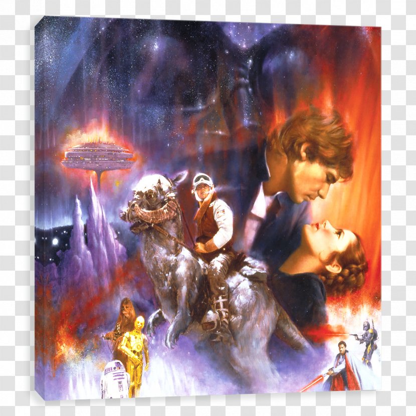 Anakin Skywalker Leia Organa Boba Fett Luke Poster - Film - Metallic SuperMan Logo Transparent PNG