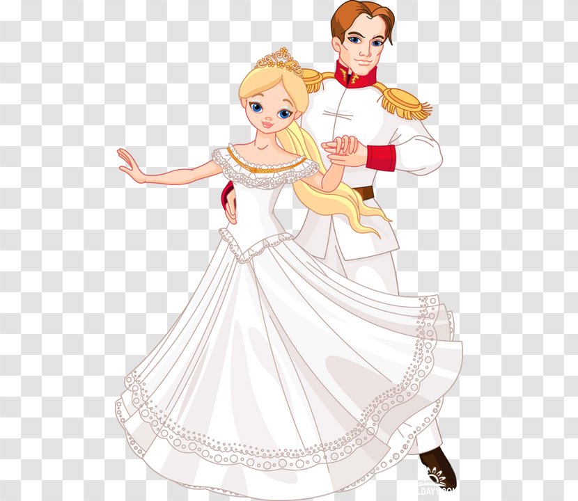 Princess Prince Charming Royalty-free - Cartoon Transparent PNG