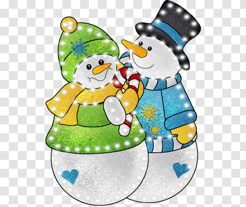 Paper Snowman Christmas Clip Art - Cartoon Transparent PNG