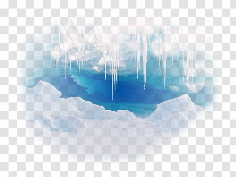 Desktop Wallpaper Ice Cave West Antarctic Sheet - Water Transparent PNG