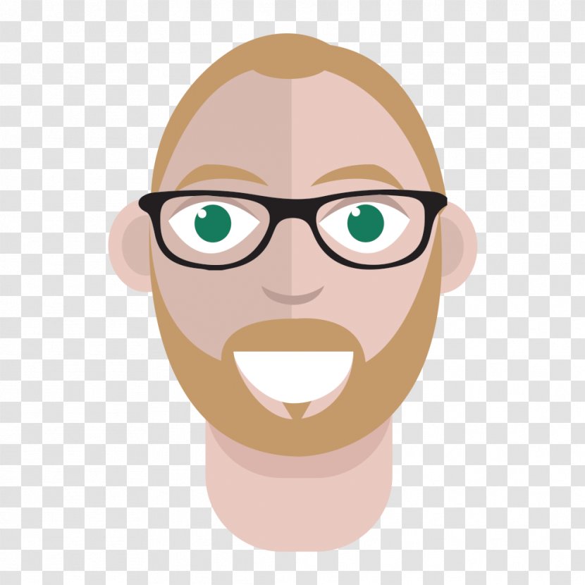 Glasses Nose Goggles Cheek - Smile Transparent PNG