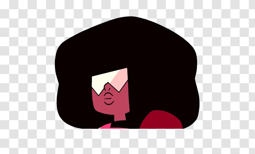 Greg Universe Garnet Rose Quartz Pearl - Black Transparent PNG