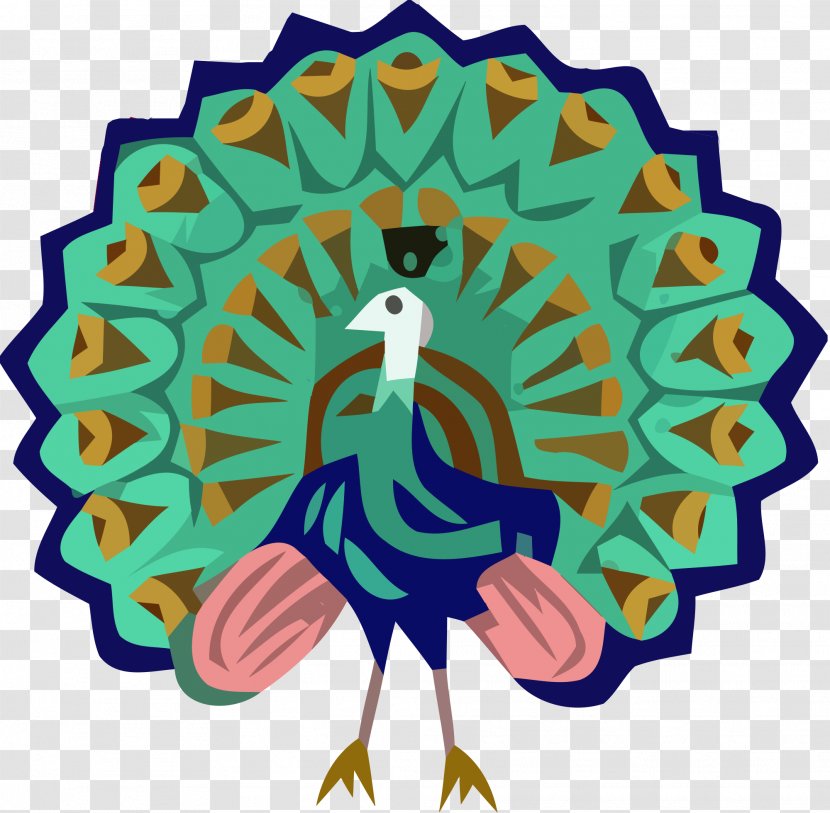 National Symbols Of Myanmar Green Peafowl Bird Transparent PNG