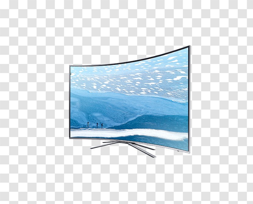 4K Resolution Samsung LED-backlit LCD Smart TV Television Transparent PNG
