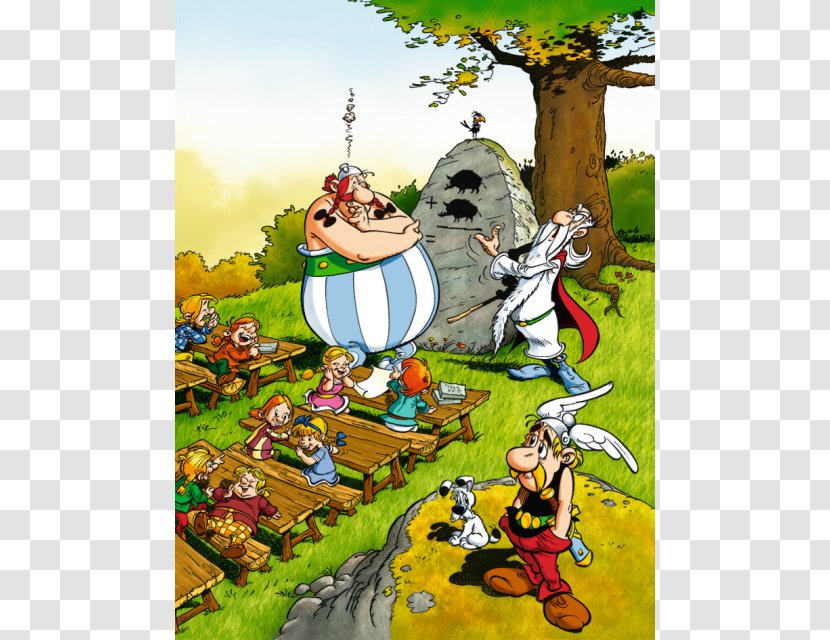 Jigsaw Puzzles Obelix Asterix And The Banquet Comics - Ravensburger Transparent PNG