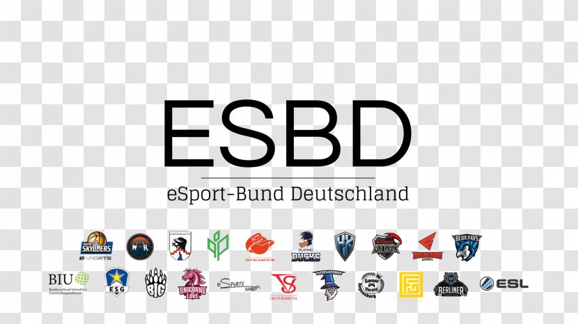 Counter-Strike: Global Offensive ESport-Bund Deutschland Electronic Sports Germany League Of Legends - Typo Transparent PNG