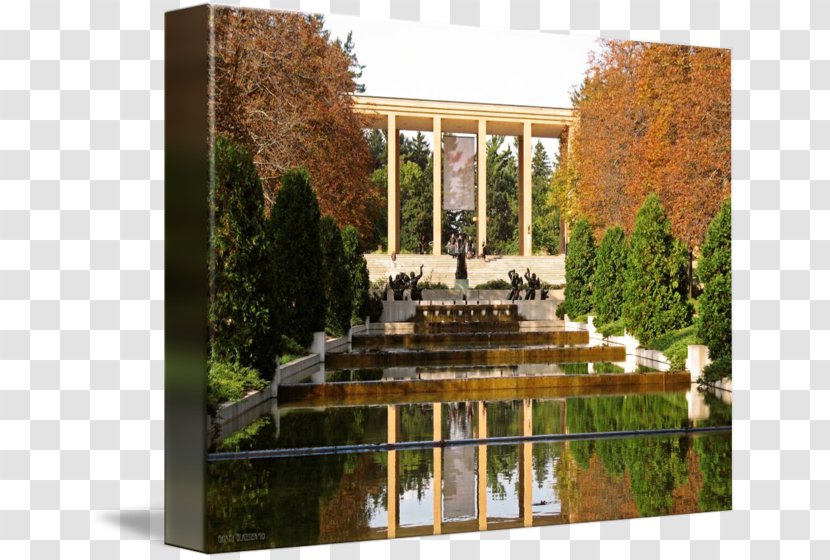 Landscape Water Feature Reflecting Pool Landscaping - Estate Transparent PNG