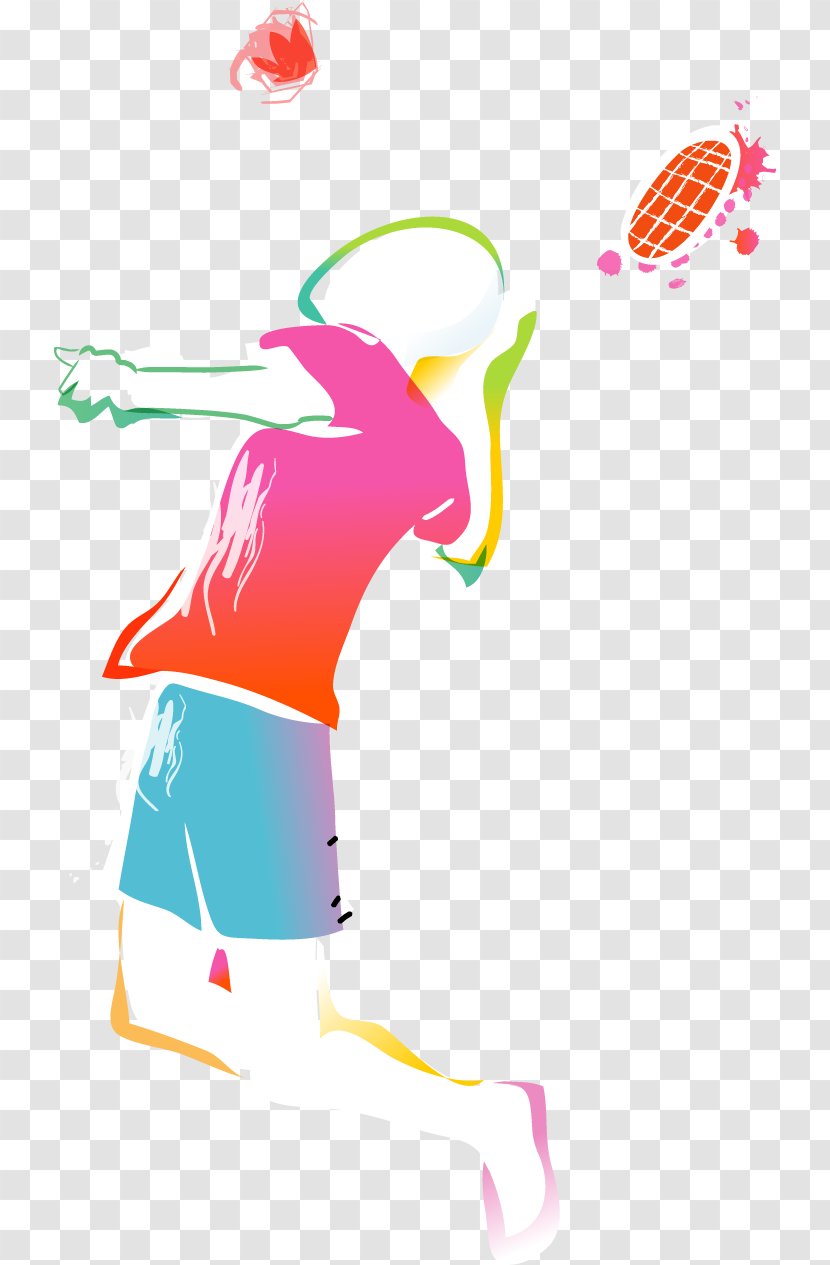 Cartoon Drawing Clip Art - Beak - Hand-painted Sport Table Tennis Transparent PNG