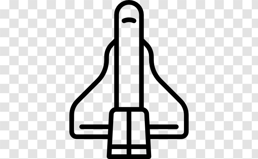 Space Shuttle Clip Art - Spacecraft - Black And White Transparent PNG