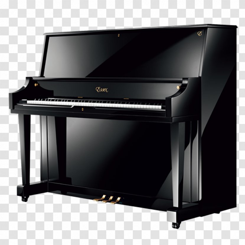 Digital Piano Electric Player Spinet Musical Keyboard - Input Device - Upright Transparent PNG