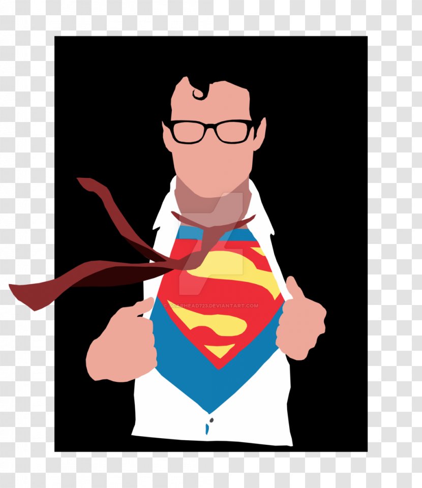 Superman Clark Kent Batman Lana Lang Minimalism - Arm Transparent PNG