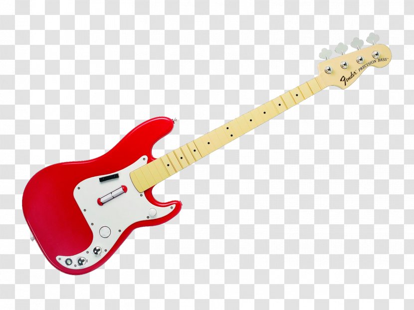Fender Precision Bass Rock Band 3 Mustang Guitar - Frame Transparent PNG
