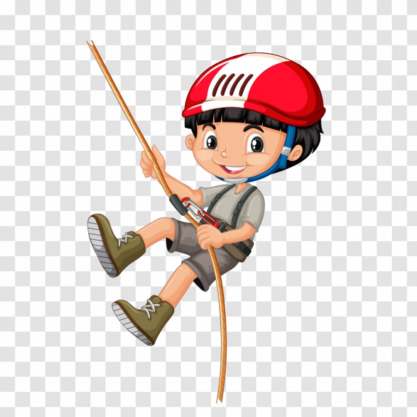 Clip Art Climbing Vector Graphics Stock Illustration - Fictional Character - Rope Rescue Transparent PNG