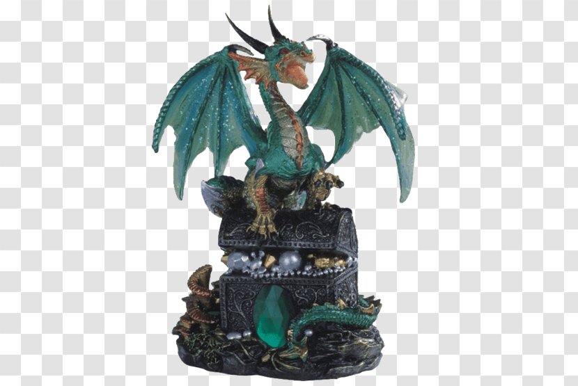 Figurine Statue Dragon Salamanders In Folklore Collectable - Fairy - Treasure Transparent PNG