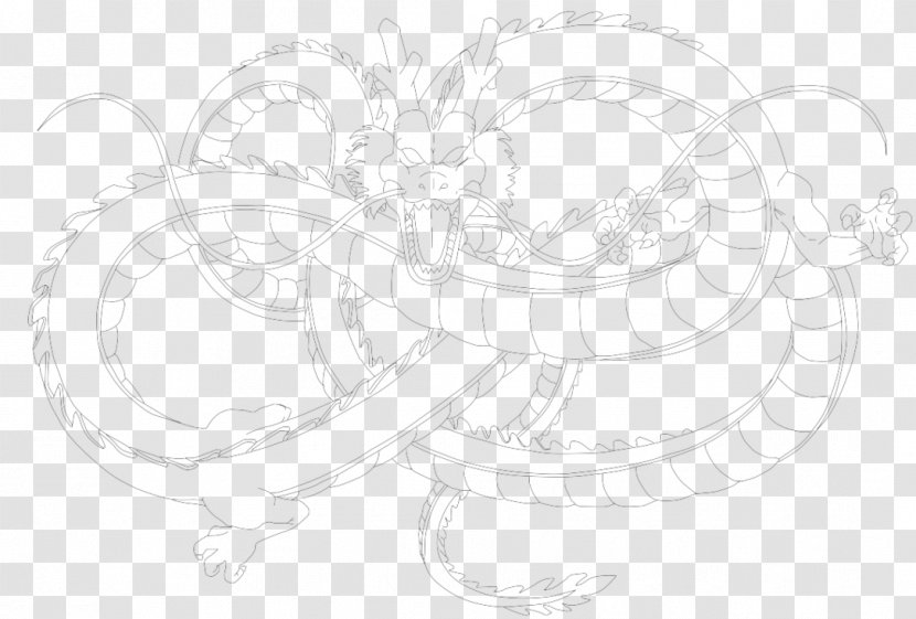 Line Art White Sketch Transparent PNG