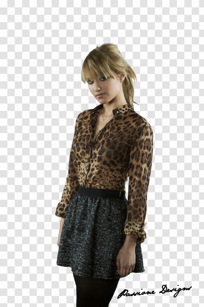 Blouse Dianna Agron Fashion Skirt Dress - Neck Transparent PNG