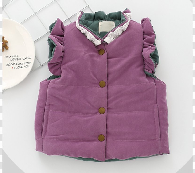 Gilets Hood Jacket Sleeve Purple - Waistcoat Transparent PNG