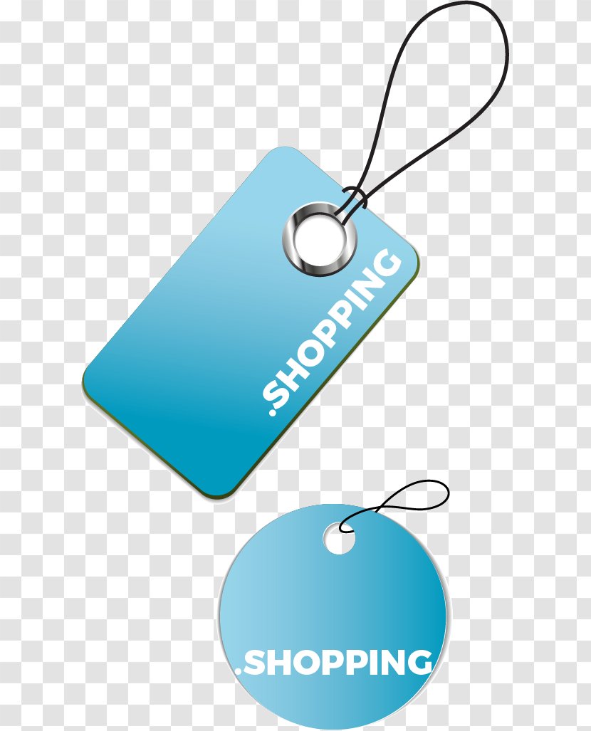 Logo Turquoise Blue - Text - Shopping Transparent PNG