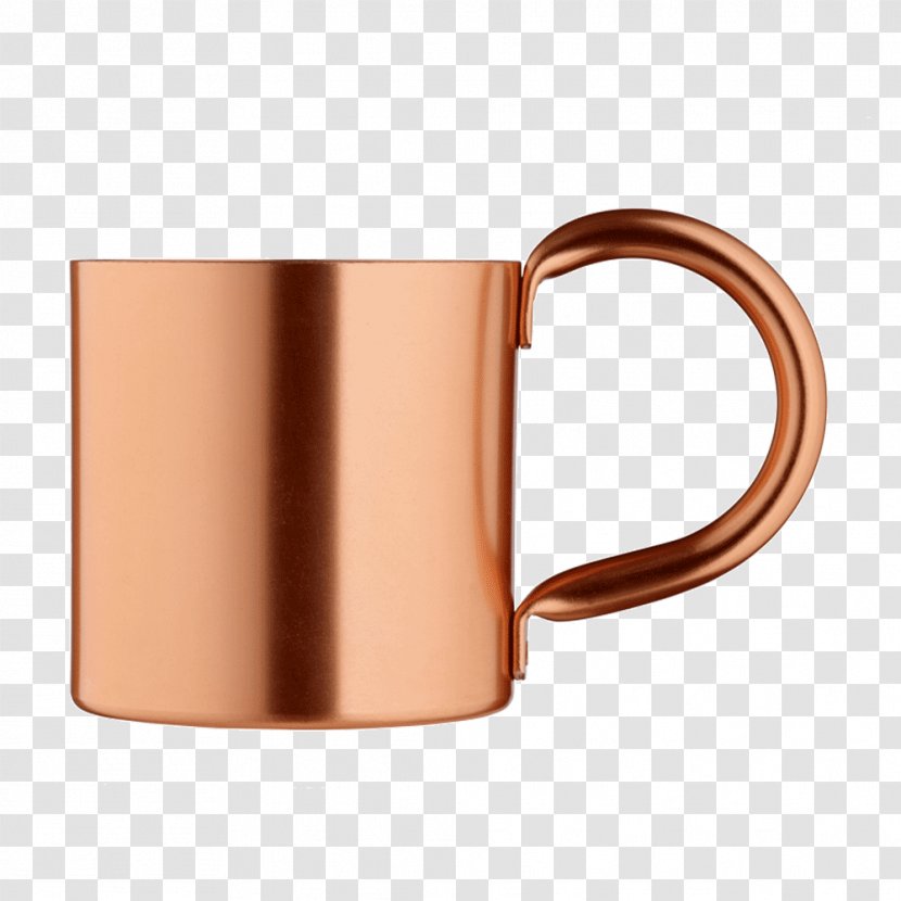 Copper Moscow Mule Cocktail Beer Coffee Cup Transparent PNG