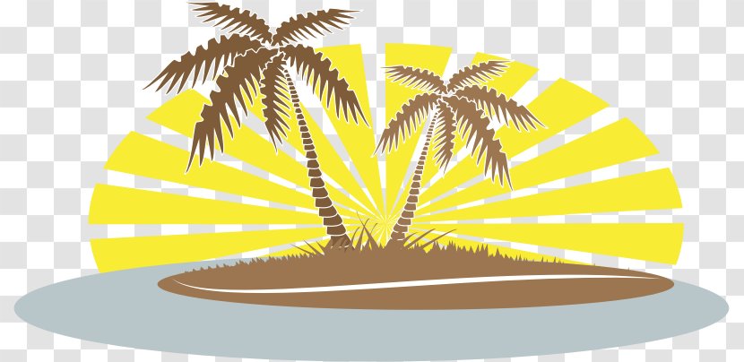 Coconut Drawing Arecaceae Clip Art - Date Palm - Beach Summer Transparent PNG