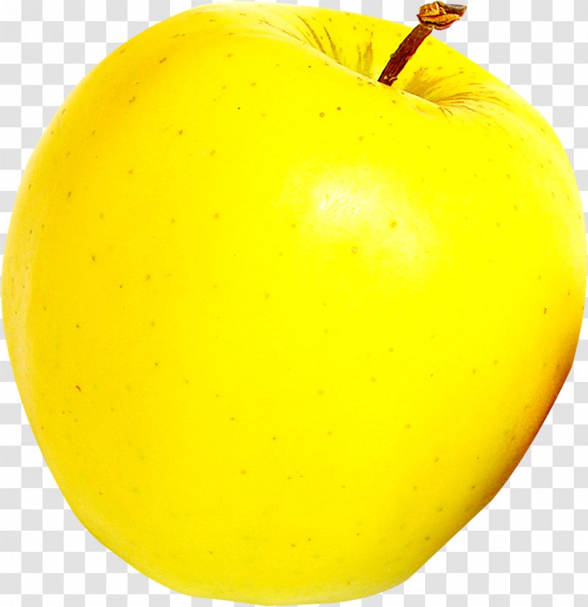 Yellow Diet Food Apple Transparent PNG