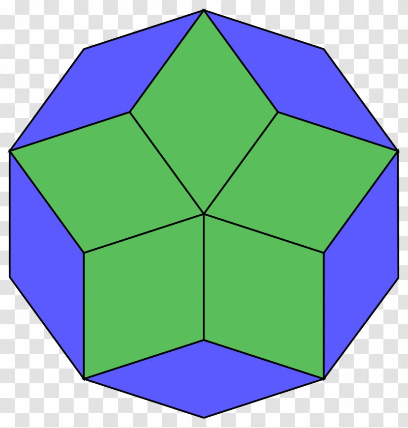 Decagon Regular Polygon Geometry Internal Angle Transparent PNG