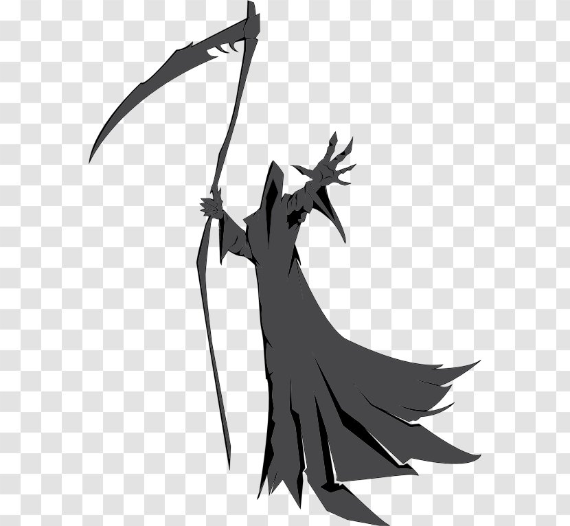Death Clip Art Openclipart Graphics Illustration - Bird - Cartoon Grim Reaper Transparent PNG