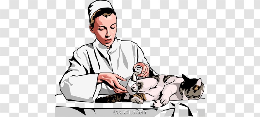 Kitten Cat Dog Veterinarian Clip Art - Tail Transparent PNG
