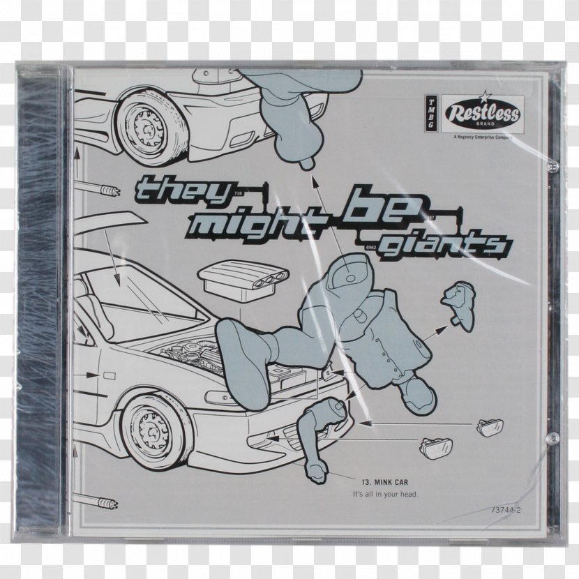 Mink Car They Might Be Giants Bangs Song Album - Heart Transparent PNG