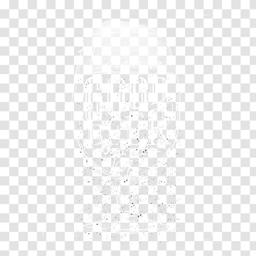 Black And White Symmetry Pattern - Texture - Beer Transparent PNG