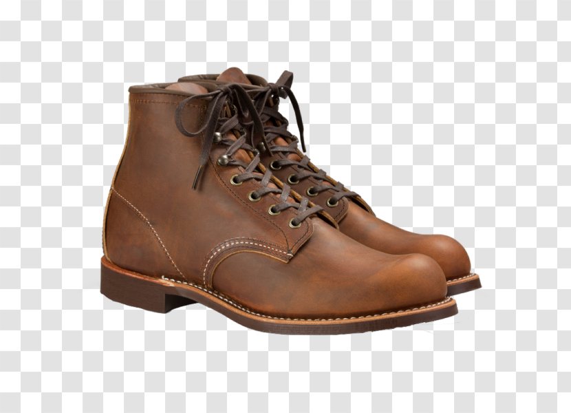 Red Wing Shoes Leather Boot Blacksmith - Goodyear Welt - EDW Transparent PNG