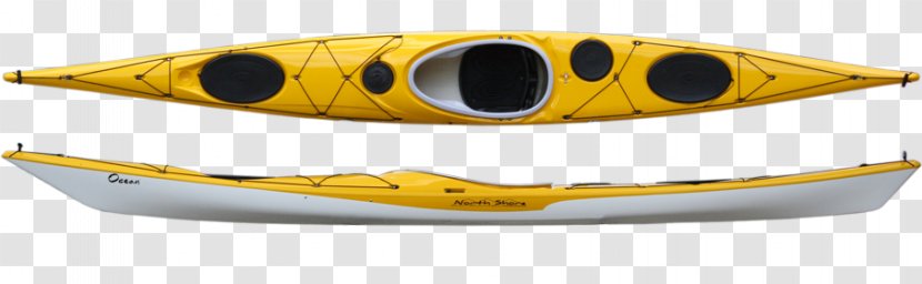 Sea Kayak Shore Canoe Glass Fiber - North Kayaks Transparent PNG