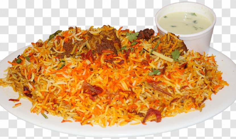 Hyderabadi Biryani Middle Eastern Cuisine Pakistani Dampokhtak - Indian Fast Food - Rice Transparent PNG