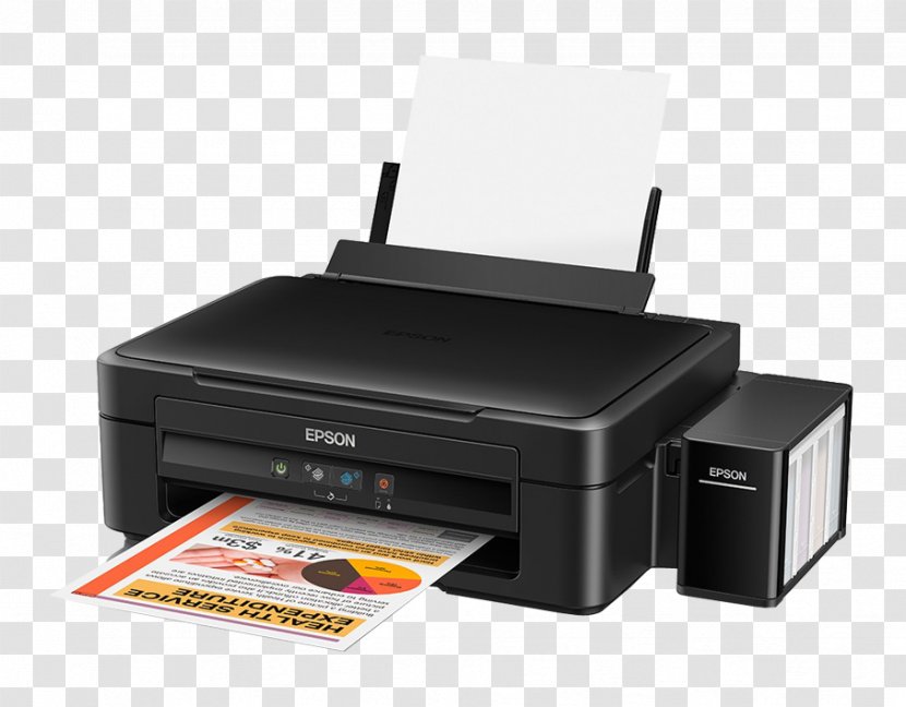 Multi-function Printer Inkjet Printing Epson Continuous Ink System - Huizhou Architecture Transparent PNG