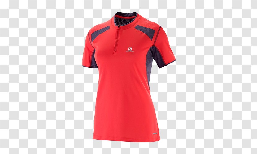 T-shirt Polo Shirt Sleeve Clothing - Salomon Group - SALOMON / Women Transparent PNG