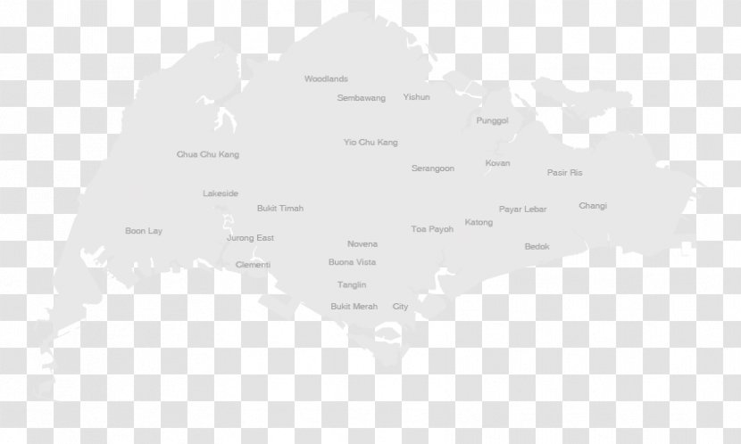 Singapore Diagram Map Art Brand - Text Transparent PNG