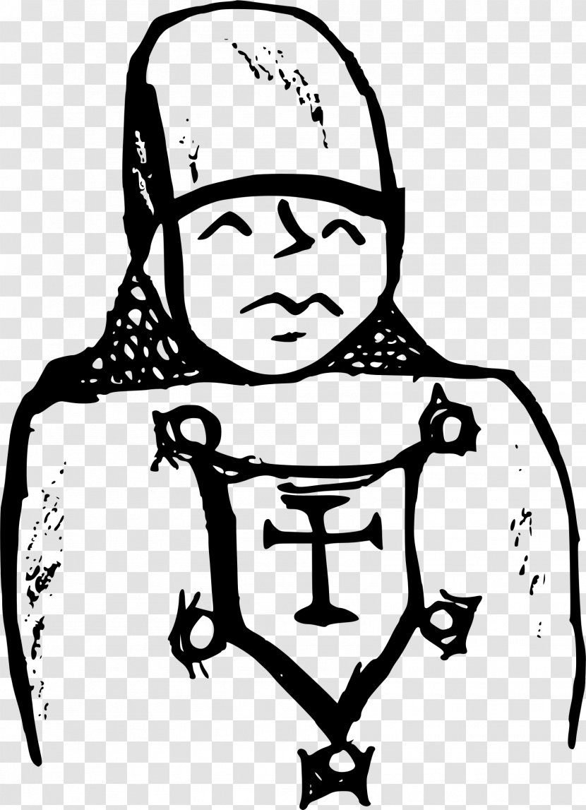 Crusades Middle Ages Seventh Crusade Knight Clip Art - Facial Hair - Stronghold Transparent PNG