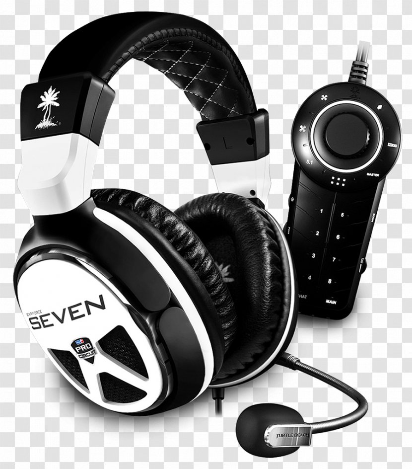 Turtle Beach Ear Force XP SEVEN Headphones Z Xbox 360 Corporation - Playstation 3 - Headset Transparent PNG