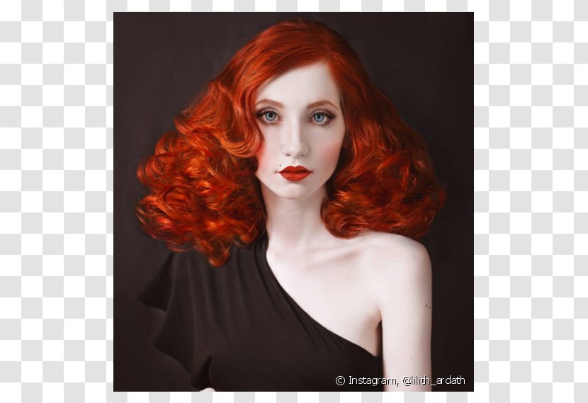 Red Hair Blond Coloring - Carmine Transparent PNG
