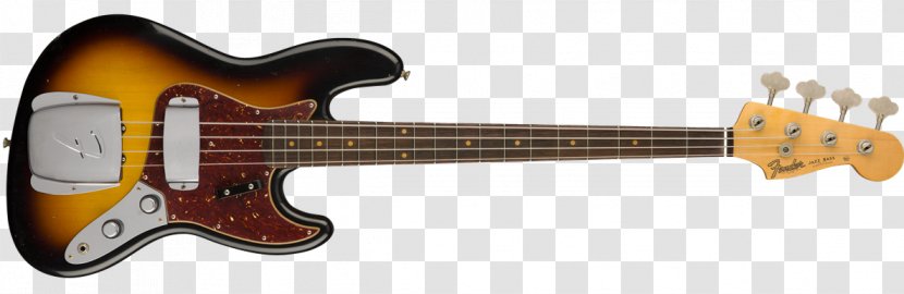 Fender Jazz Bass Guitar Precision Musical Instruments Corporation - Watercolor Transparent PNG