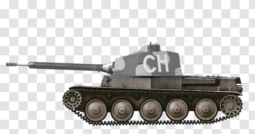Churchill Tank Self-propelled Gun Panzer 68 Artillery Transparent PNG