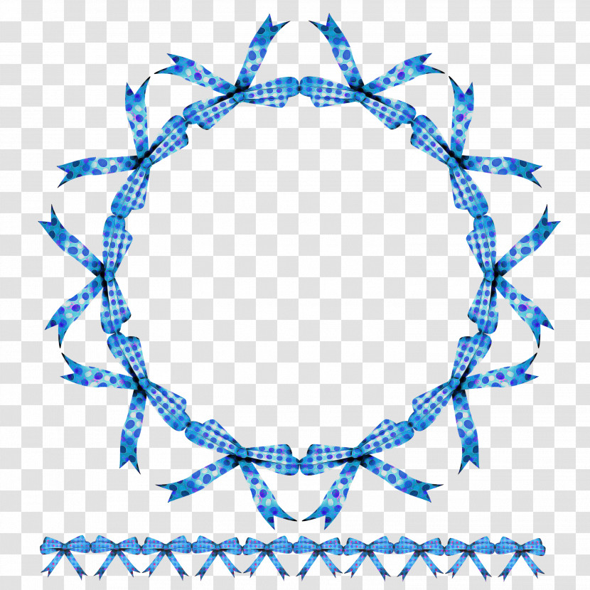 Blue Line Electric Blue Symmetry Circle Transparent PNG