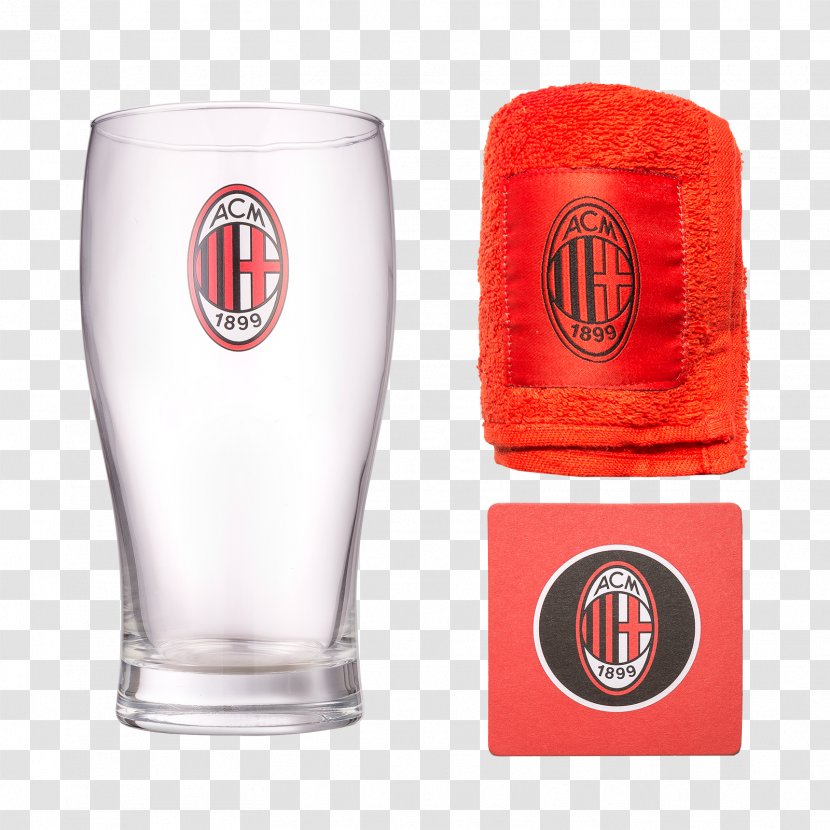 Pint Glass A.C. Milan Beer Glasses - Clothing - Clearance Sale Engligh Transparent PNG