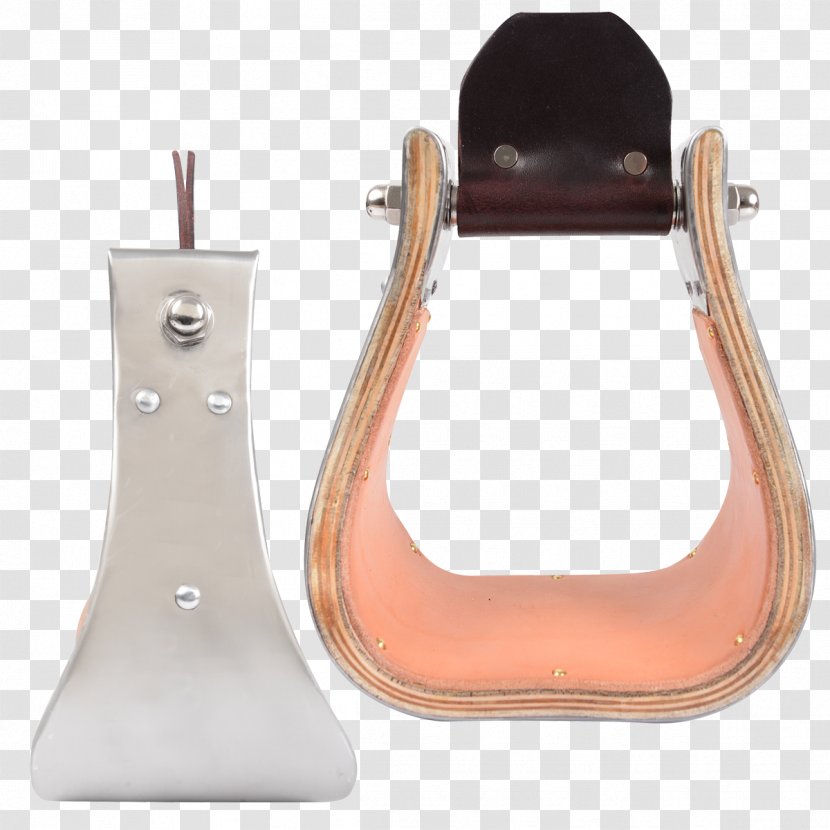 Stirrup Monel Horse Tack Equestrian - Leather Transparent PNG