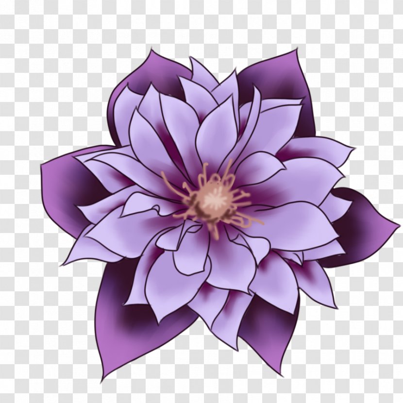 Petal Cut Flowers Flowering Plant - Clematis Transparent PNG