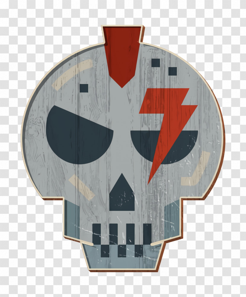 Rock Icon Skull Icon Punk Rock Icon Transparent PNG