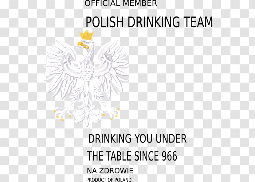 Coat Of Arms Poland Paper Logo Beak - Cartoon - Clip Art Team Work Transparent PNG