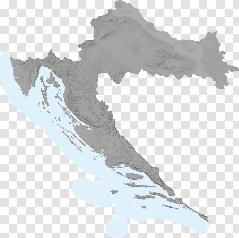 Croatia Vector Graphics Royalty-free Map Illustration - Drawing - World Transparent PNG