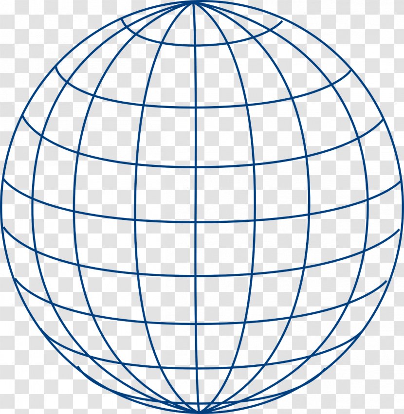 Globe Geographic Coordinate System Longitude Latitude - World Transparent PNG