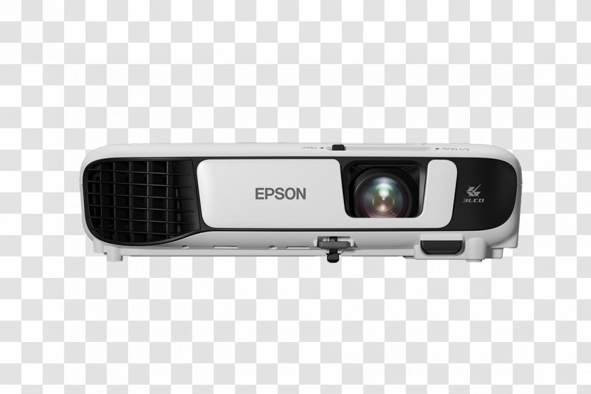 3LCD Multimedia Projectors Epson EB-S41 Hardware/Electronic - Wide Xga - Projector Transparent PNG